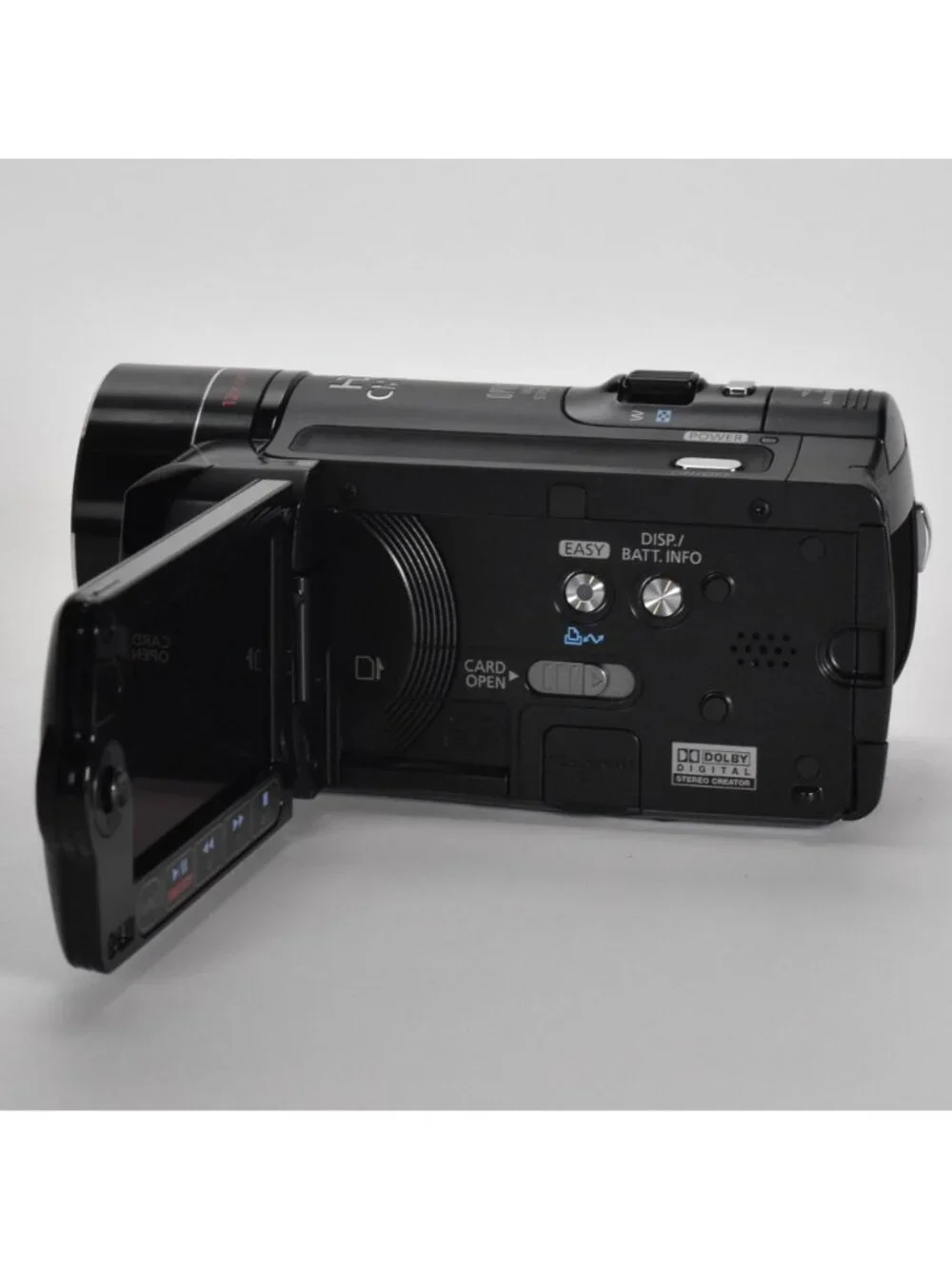 Canon VIXIA HF-10 AVCHD 16GB Dual Flash Memory/SDHC Memory HD Camcorder MINT